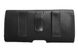 Шкіряний чохол на ремінь Valenta 12995G для телефонів (168x82x15 мм) Чорний, Чорний