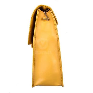 Жіноча шкіряна сумочка-ромб Valenta, Жовтий