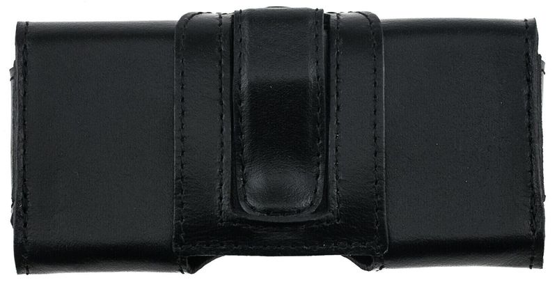 Кожаный чехол на пояс Valenta 570XL для Samsung Galaxy S21, Черный